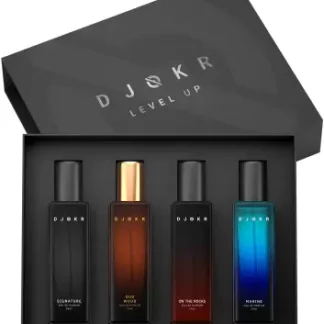 DJOKR Perfume Gift Set Pack of 4x20 ML , Premium Luxury Long Lasting Fragrance Eau de Parfum - 80 ml  (For Men)
