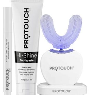 PROTOUCH Complete Oral Care Routine for Whiter Teeth, Fresher Breath & Brighter Smile  (3 Items in the set)