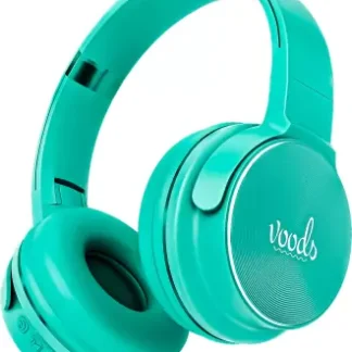 Voods V Heads - Active IP65-Water&Dust Resistant, Noise Cancellation,120hrs Playback Bluetooth  (Green, On the Ear)